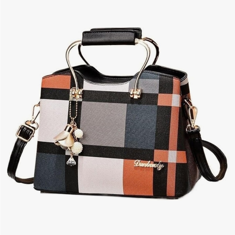 Women's Crossbody, Synthetic Leather, Adjustable Shoulder Strap, Top Handle Bag